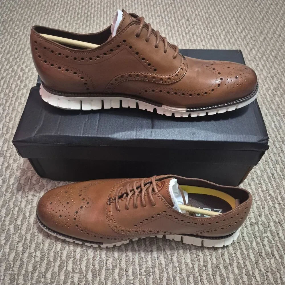 Cole Haan Men's ZERØGRAND Wingtip Oxford Style C14493 11.5M